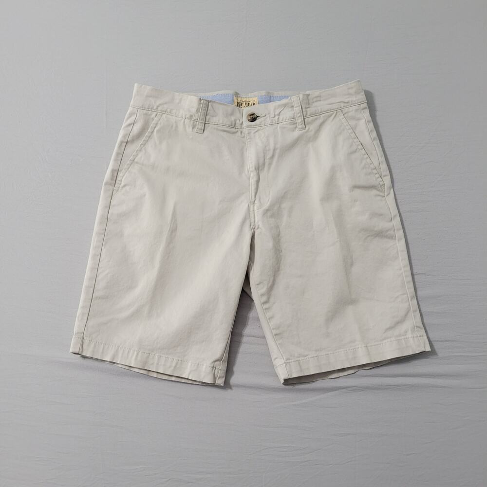 Red Head Brand Co. Khaki Chino Shorts Men's size 34 Casual Preppy Style